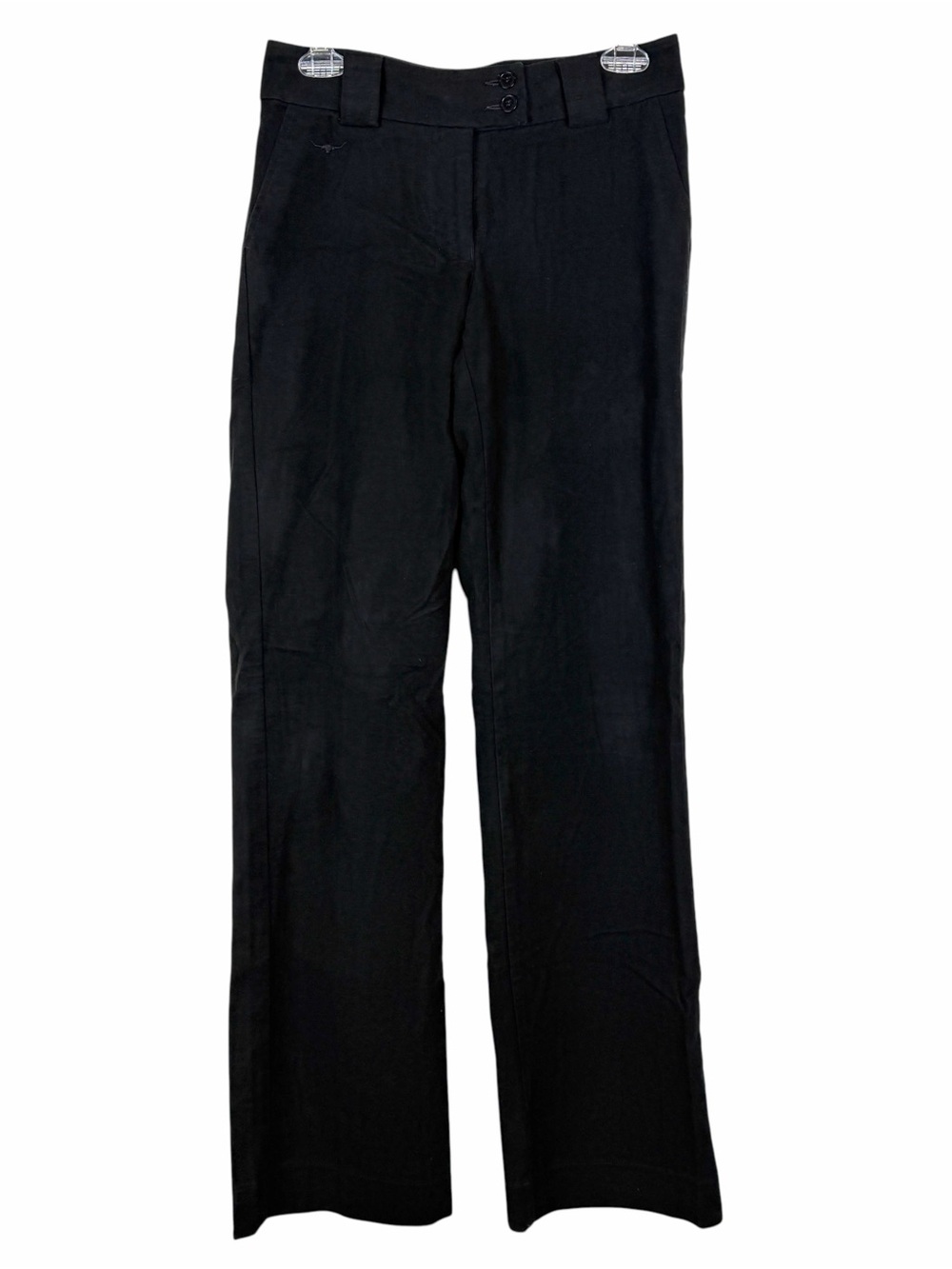 R M Williams Black Pants Womens Size 8 Y2K Velvet Velour Vintage Streetwear